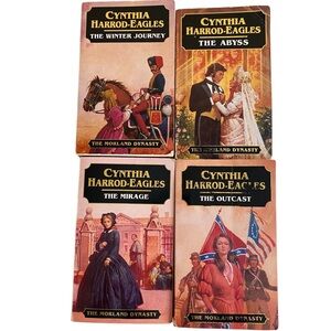 Cynthia Harrod Eagles Morland Dynasty Series Books 18 20 21 22 Lot Acceptable